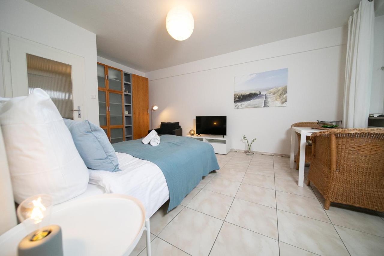Apartment Blue - Zentral Und Gut Angebunden Düsseldorf Extérieur photo