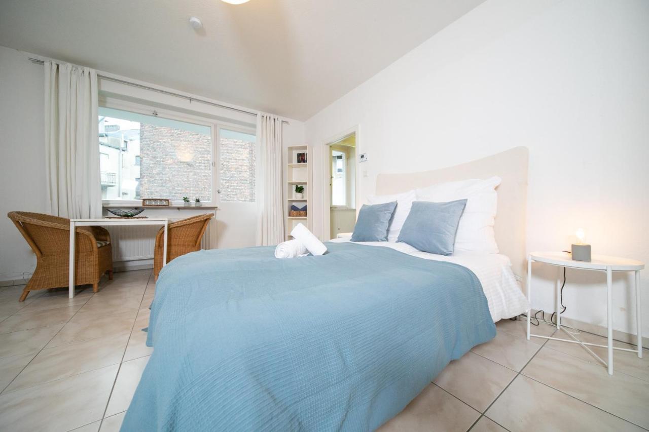 Apartment Blue - Zentral Und Gut Angebunden Düsseldorf Extérieur photo