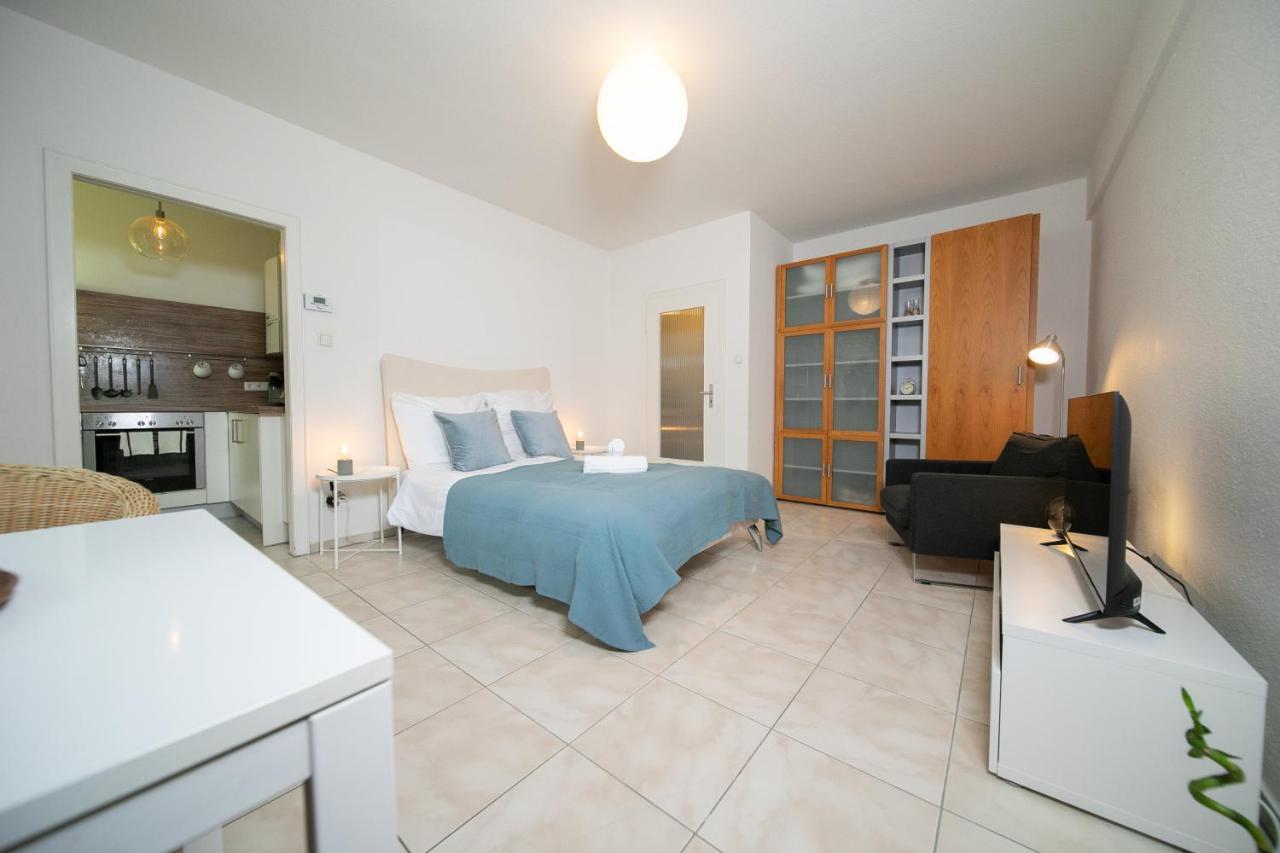 Apartment Blue - Zentral Und Gut Angebunden Düsseldorf Extérieur photo